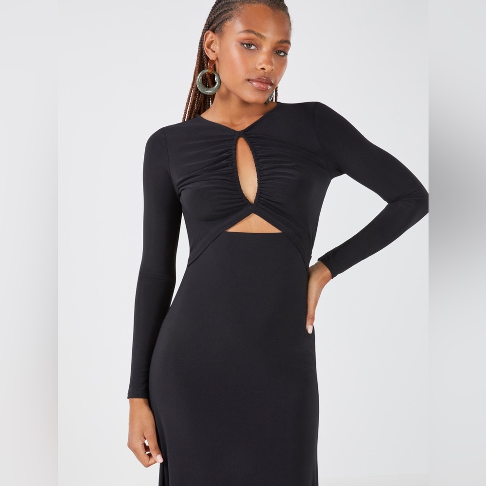 BCBG Keyhole Dress